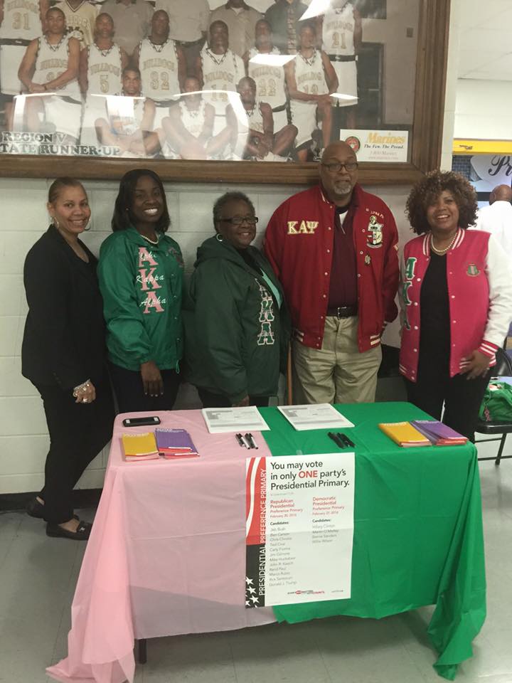 USO Voter Registration Drive